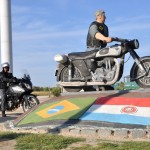 viagem motocicleta uruguia, monumento ao motociclista