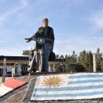 viagem motocicleta uruguai, monumento ao motociclista